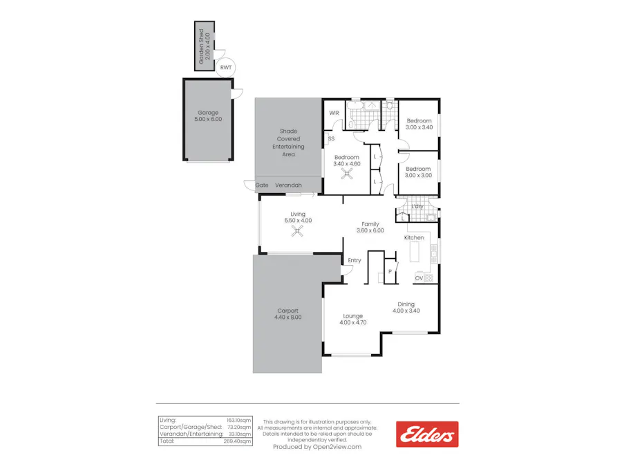 68 Blyth Road, Clare, SA, 5453 - Floorplan 1