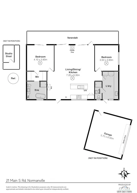 121A Pepper Tree Lane, Yankalilla, SA, 5203 - Floorplan 1