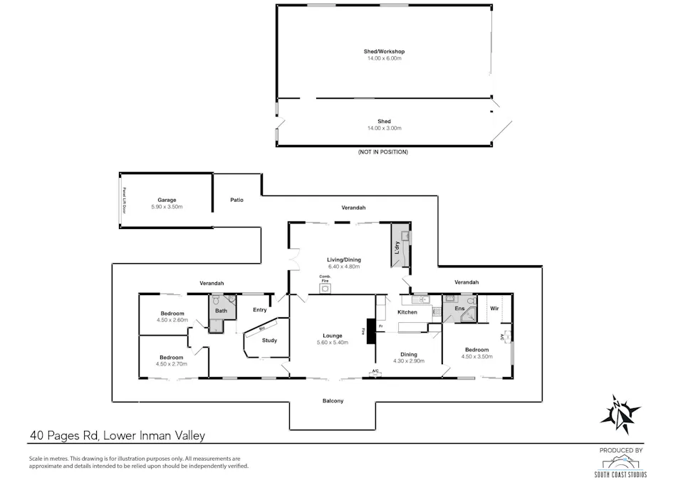 40 Pages Road, Lower Inman Valley, SA, 5211 - Floorplan 1
