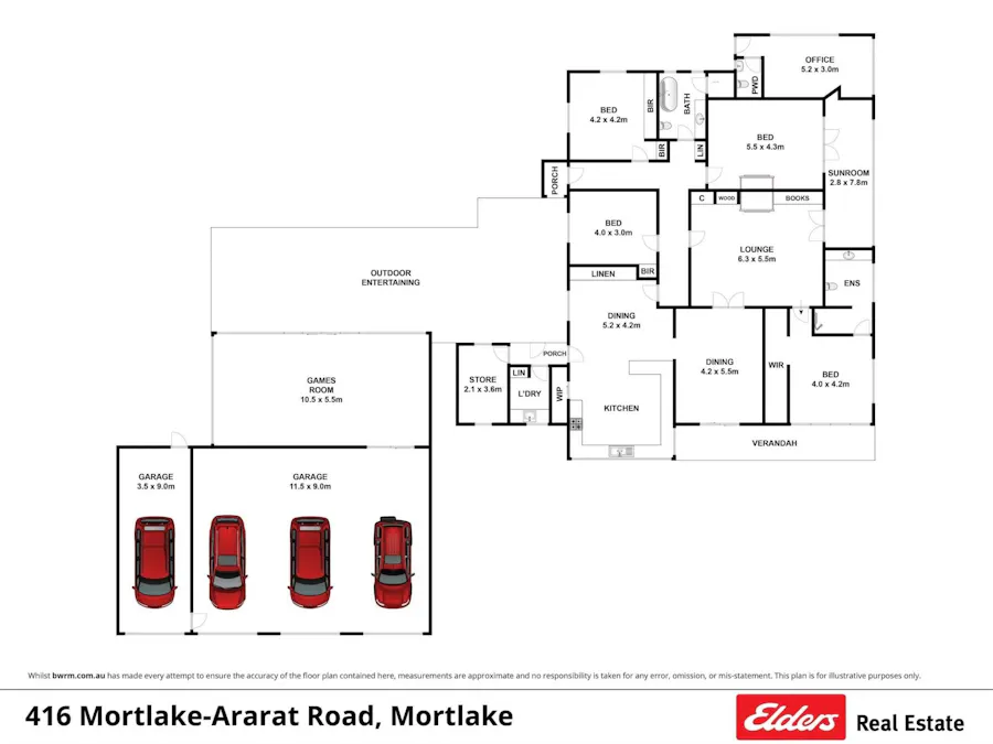 416 Mortlake-Ararat Road, Mortlake, VIC, 3272 - Floorplan 2