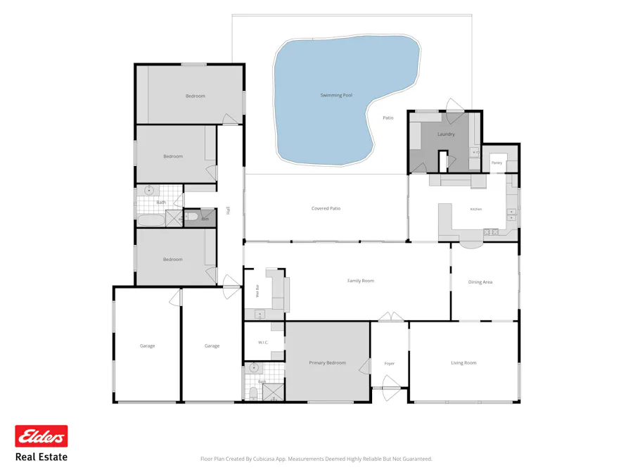 9 Columbia Avenue, Clinton, QLD, 4680 - Floorplan 1