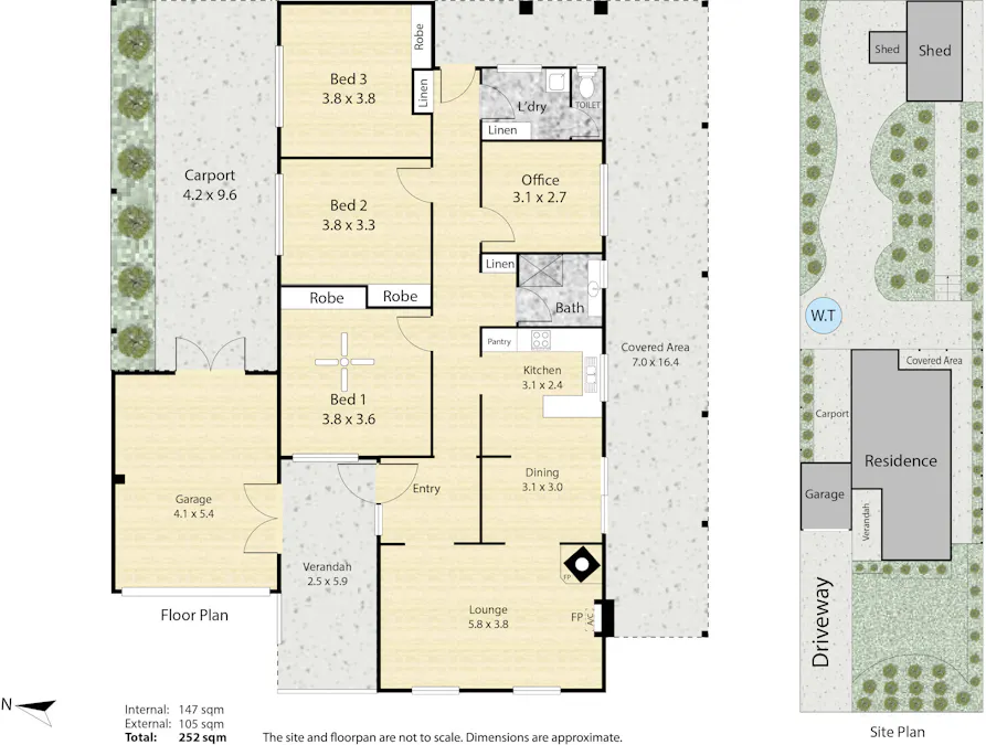 15 Gibbings Street, Northam, WA, 6401 - Floorplan 1