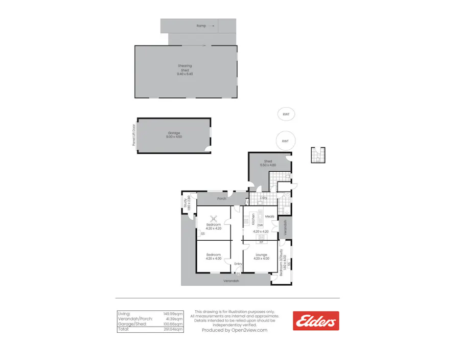 95 Yackandandah Road, Hart, SA, 5464 - Floorplan 1