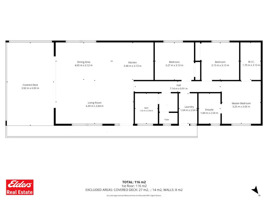 27 Sunrise Drive, Arno Bay, SA, 5603 - Floorplan 1