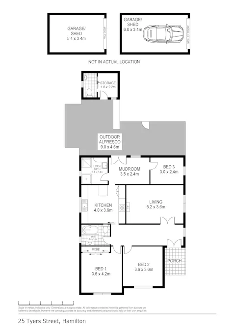 25 Tyers Street, Hamilton, VIC, 3300 - Floorplan 1