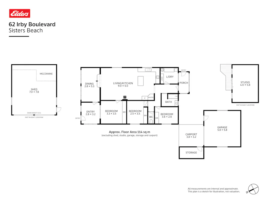 62 Irby Boulevard, Sisters Beach, TAS, 7321 - Floorplan 1