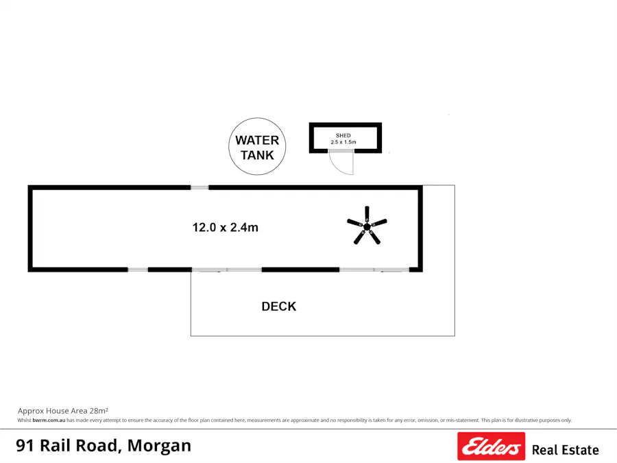 91 Rail Road, Morgan, SA, 5320 - Floorplan 1