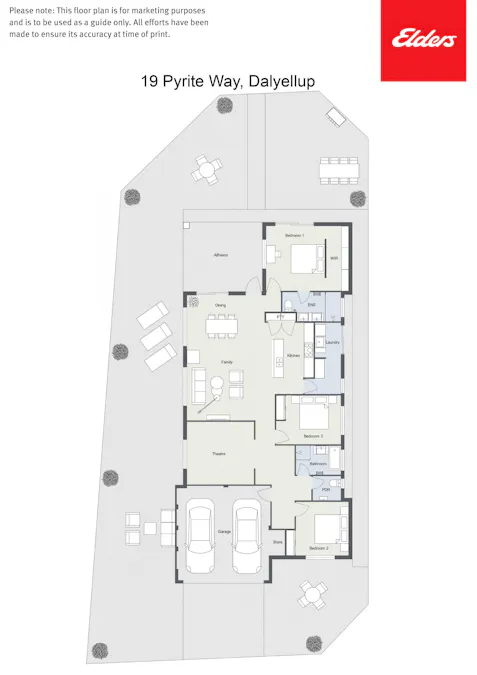 19 Pyrite Way, Dalyellup, WA, 6230 - Floorplan 1
