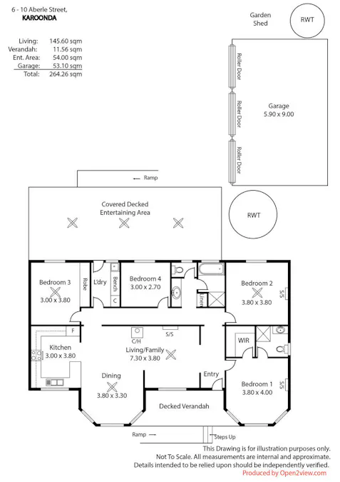 6 Aberle Street, Karoonda, SA, 5307 - Floorplan 1