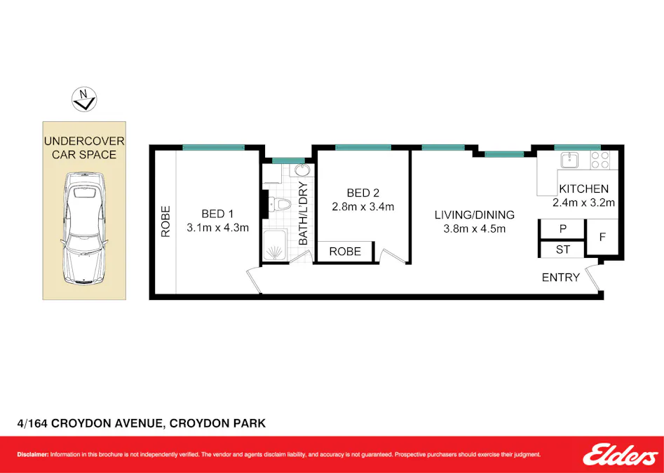 4/164 Croydon Avenue, Croydon Park, NSW, 2133 - Floorplan 1