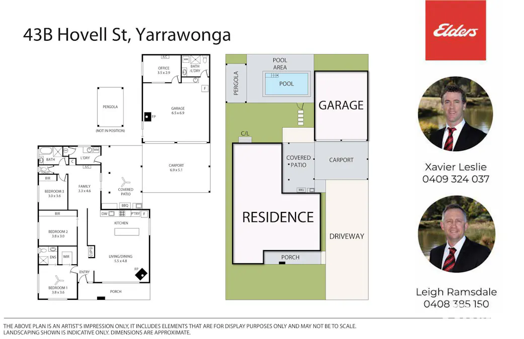 43B Hovell Street, Yarrawonga, VIC, 3730 - Floorplan 1