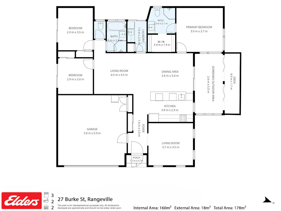27 Burke Street, Rangeville, QLD, 4350 - Floorplan 1