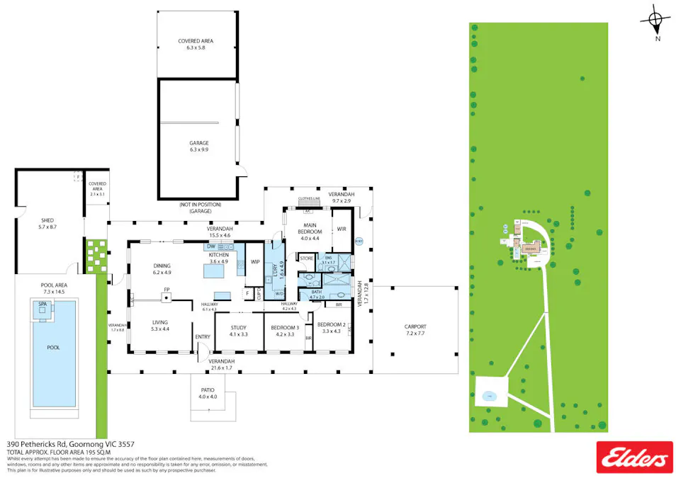 390 Pethericks Road, Goornong, VIC, 3557 - Floorplan 1