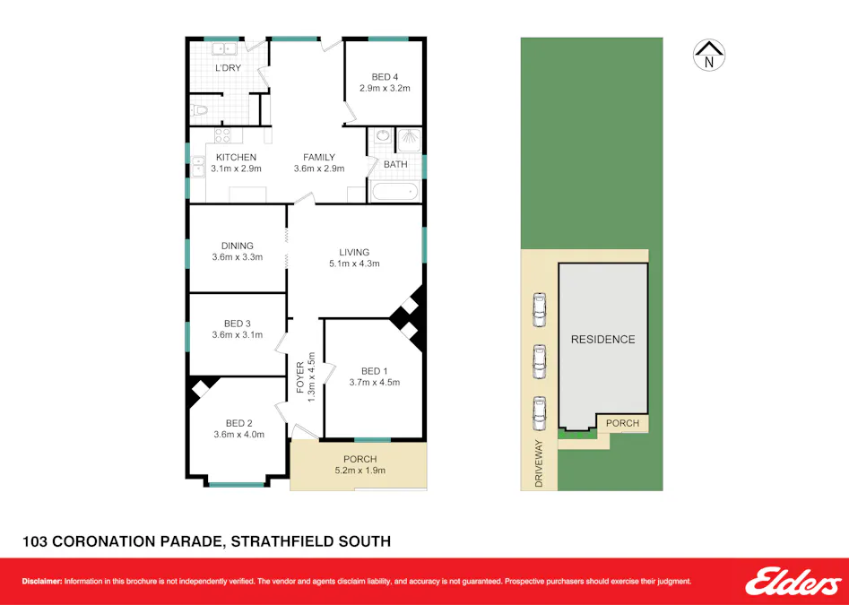 103 Coronation Parade, Strathfield South, NSW, 2136 - Floorplan 1