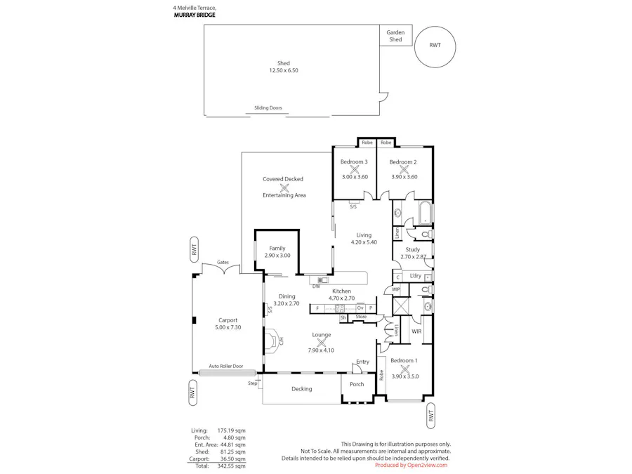 4 Melville Terrace, Murray Bridge, SA, 5253 - Floorplan 1
