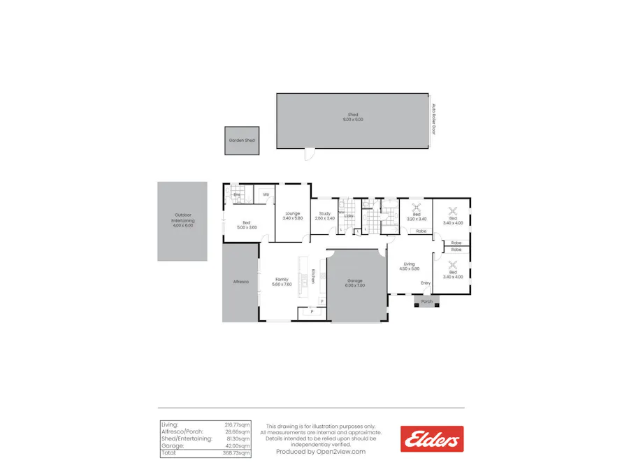 41 Norman Drive, Clare, SA, 5453 - Floorplan 1