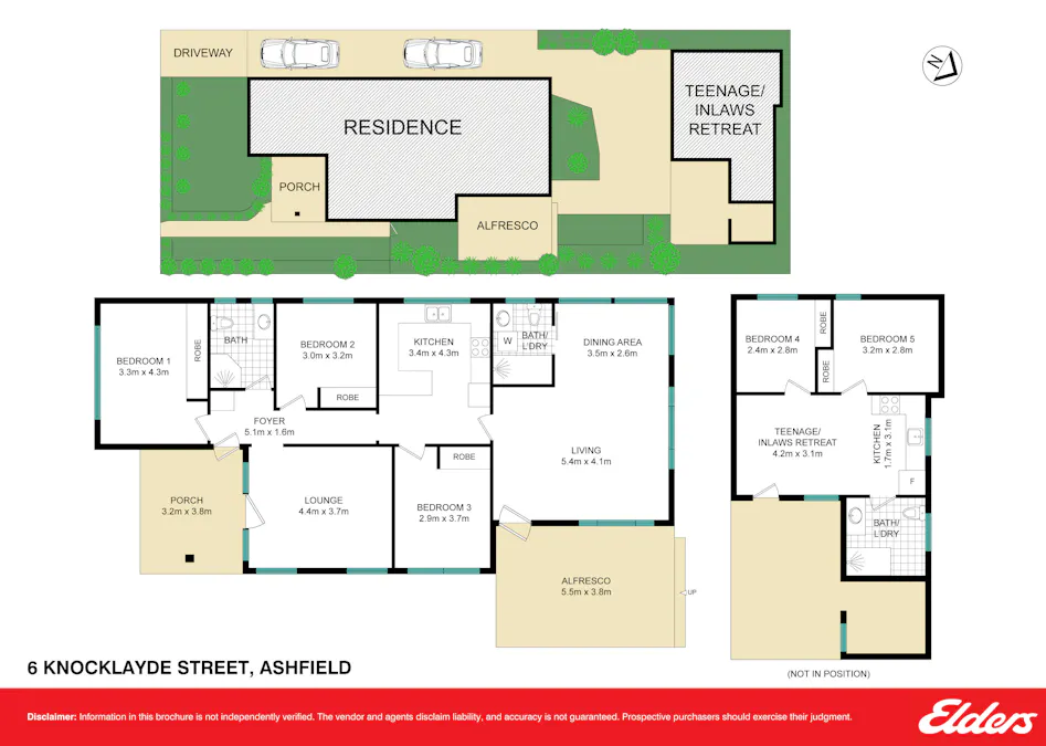 6 Knocklayde Street, Ashfield, NSW, 2131 - Floorplan 1