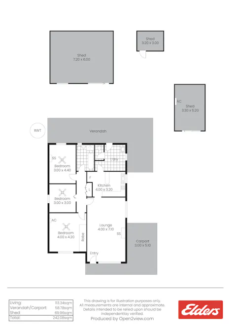 6 Flavel Street, Whyalla Norrie, SA, 5608 - Floorplan 1