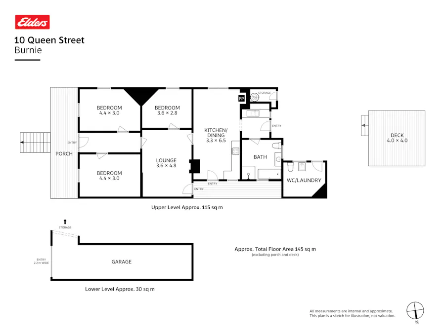 10 Queen Street, Burnie, TAS, 7320 - Floorplan 1