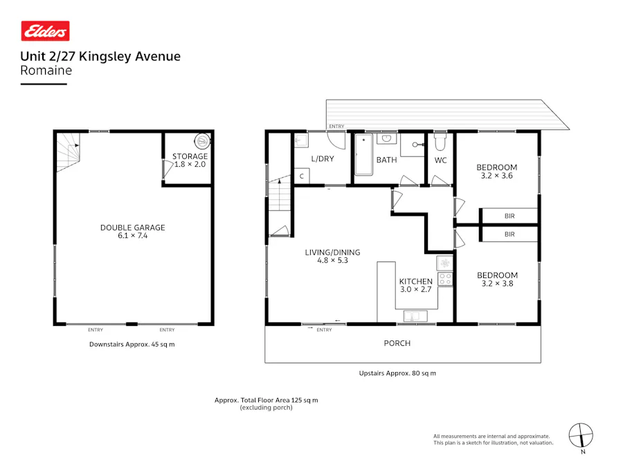 2/27 Kingsley Avenue, Romaine, TAS, 7320 - Floorplan 1