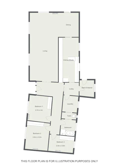 97 Lake Street, Edenhope, VIC, 3318 - Floorplan 1