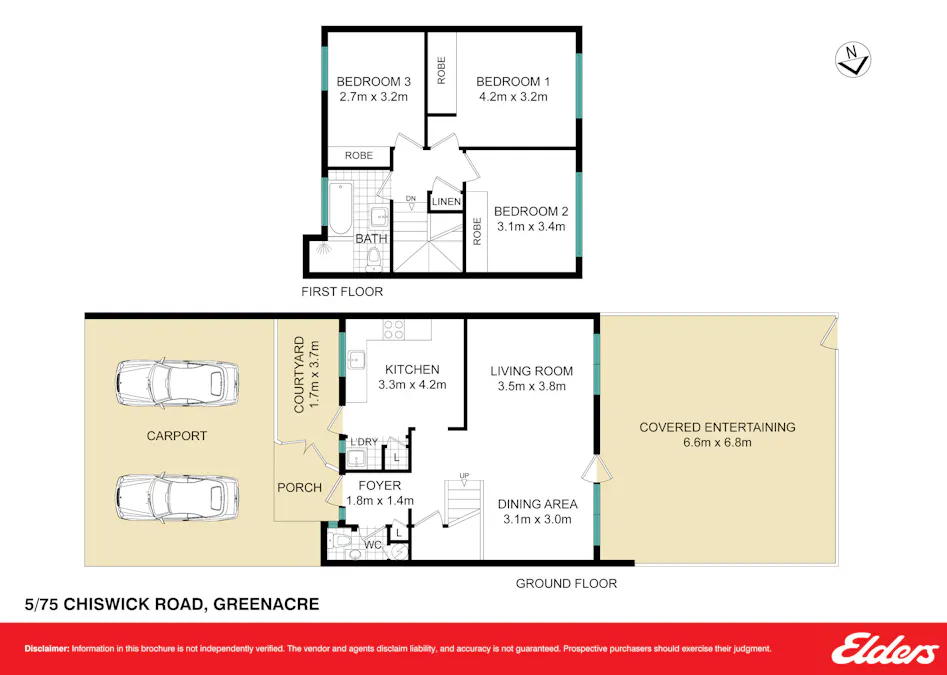 5/75 Chiswick Street, Greenacre, NSW, 2190 - Floorplan 1