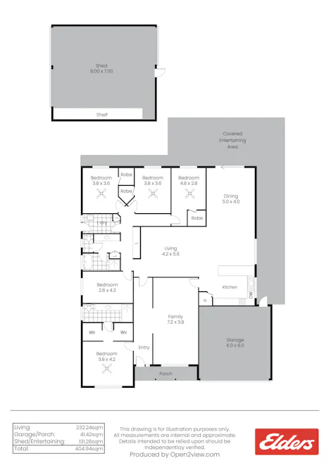 2 Needlebush Street, Whyalla Stuart, SA, 5608 - Floorplan 1