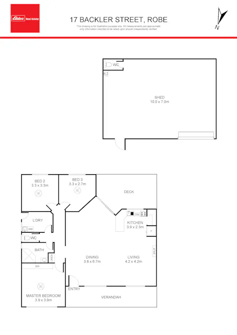 17 Backler Street, Robe, SA, 5276 - Floorplan 1