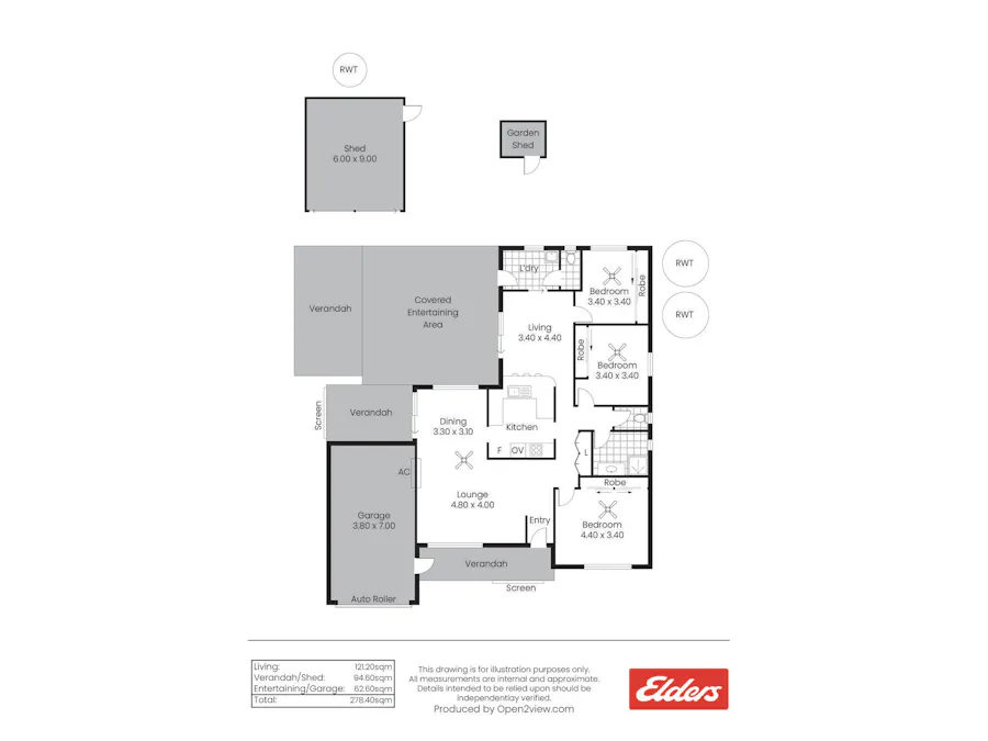 29 Queen Street, Burra, SA, 5417 - Floorplan 1