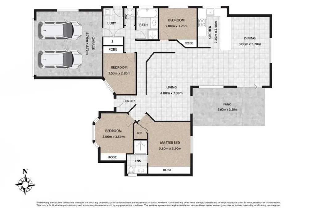 13 Dornoch Crescent, Raceview, QLD, 4305 - Floorplan 1