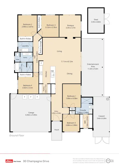 30 Champagne Drive, Dubbo, NSW, 2830 - Floorplan 1