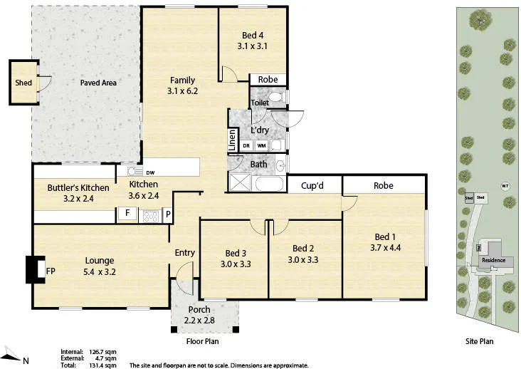 63 Goomalling Road, Northam, WA, 6401 - Floorplan 1