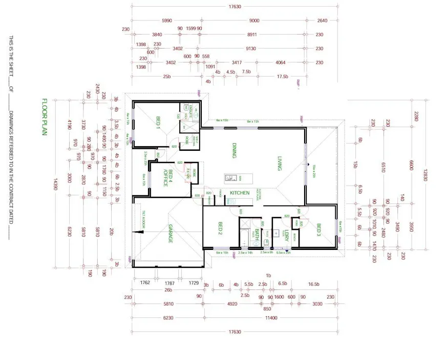 23 Riverside Outlook, Northam, WA, 6401 - Floorplan 1