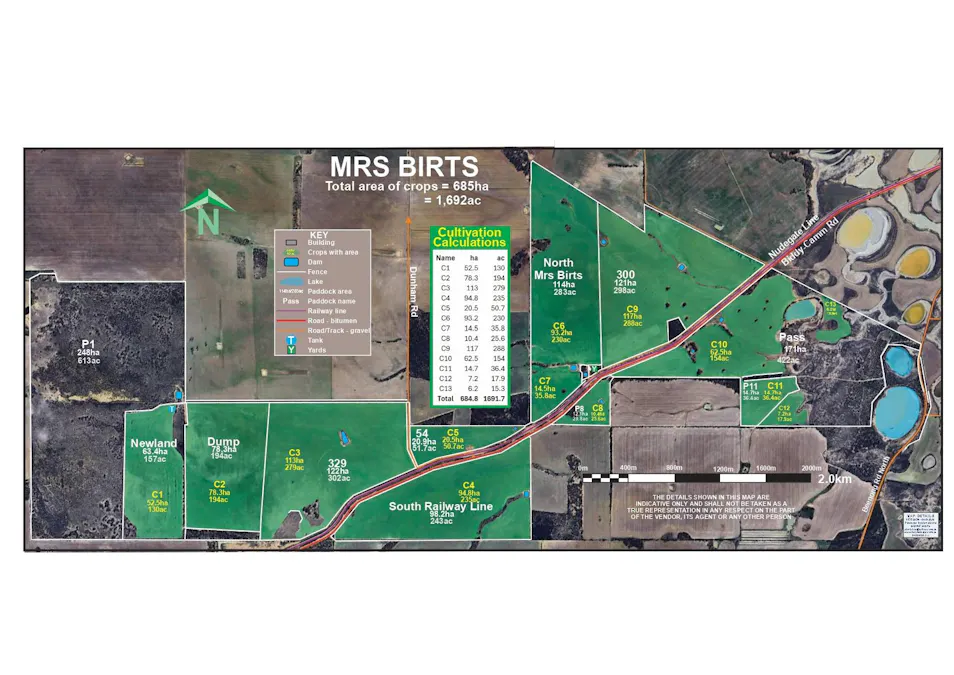 202 Milton Road, Beenong, WA, 6353 - Floorplan 2
