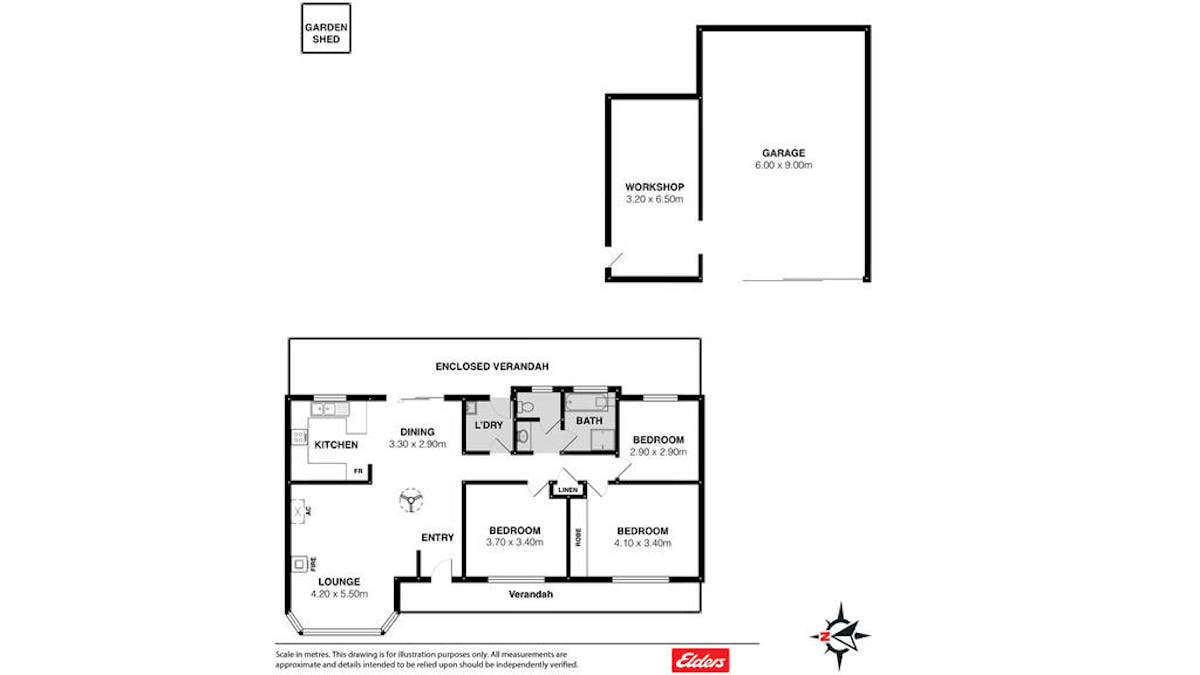 5 PARA Avenue, Cape Jervis, SA, 5204 - Floorplan 1