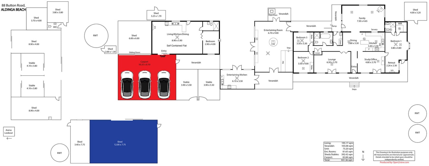 88 Button Road, Aldinga Beach, SA, 5173 - Floorplan 1