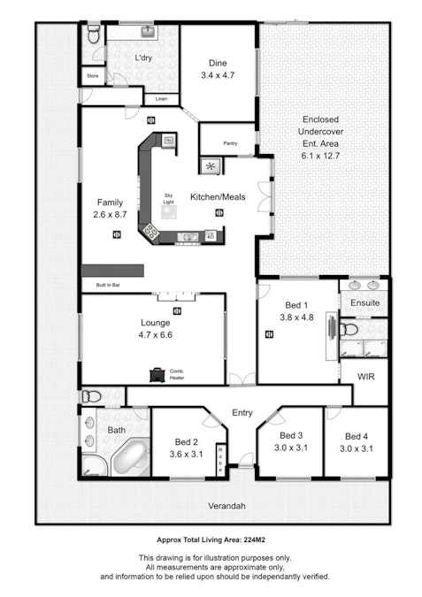 62 Gaffney Road, Willunga, SA, 5172 - Floorplan 1