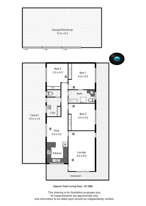 16 Mcburney Crescent, Aldinga Beach, SA, 5173 - Floorplan 1