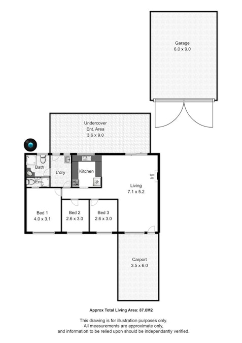 22 Hamilton Road, Aldinga Beach, SA, 5173 - Floorplan 1