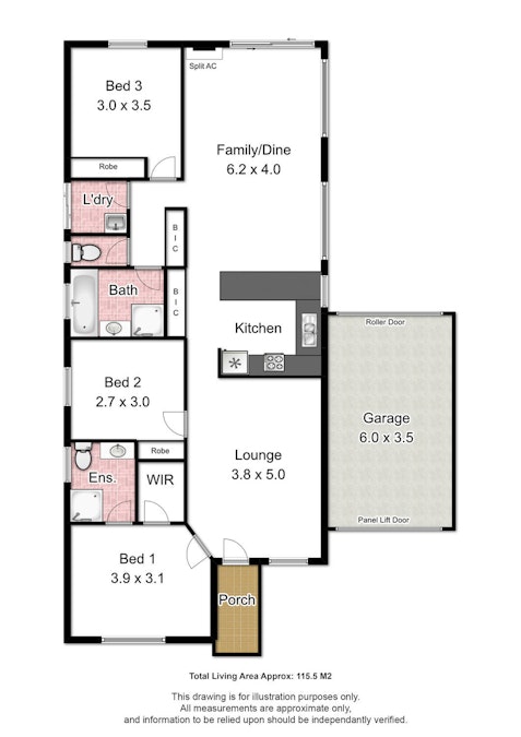 23 Seahaven Way, Aldinga Beach, SA, 5173 - Floorplan 1