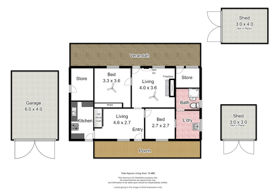 8/10 St Marys Terrace, Willunga, SA, 5172 - Floorplan 1