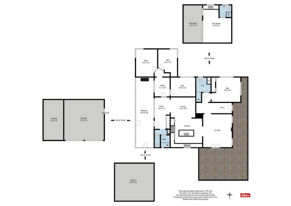 275 O\'DEA Road, Molyullah, VIC, 3673 - Floorplan 1