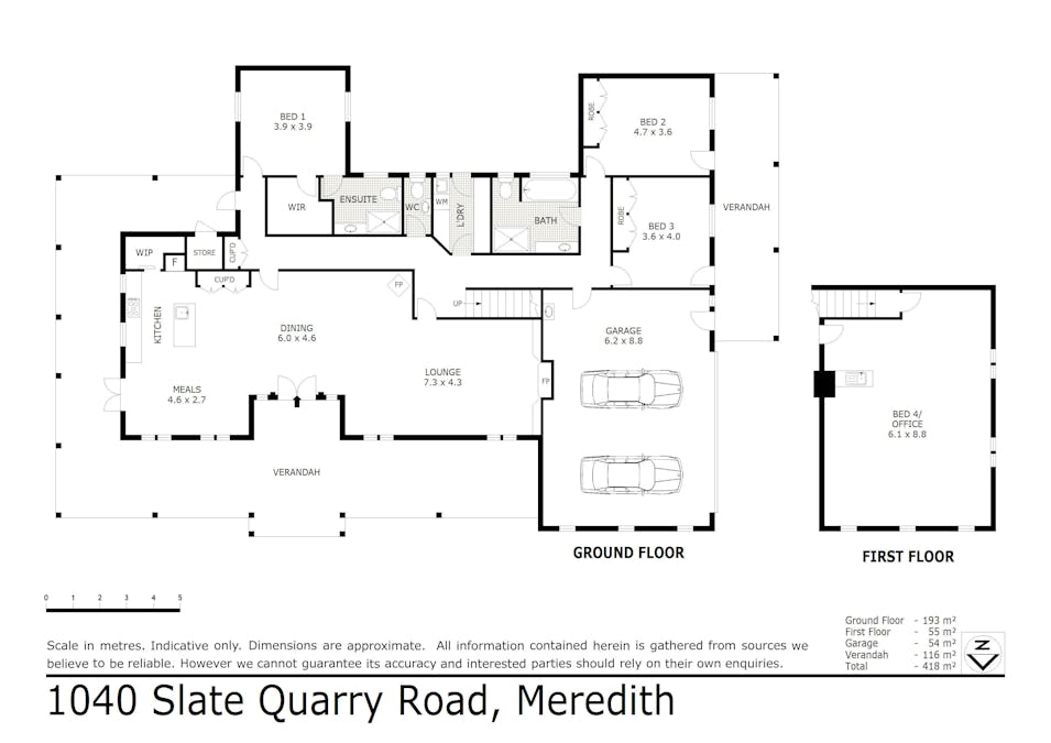 1040 Slate Quary Road, Meredith, VIC, 3333 - Floorplan 1