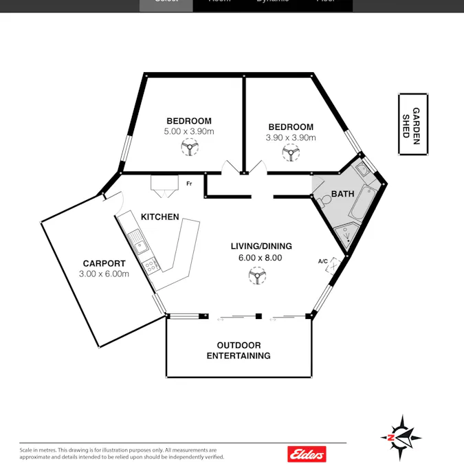 9/27 Field Street, Normanville, SA, 5204 - Floorplan 1