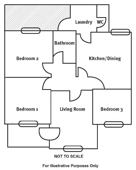 6 Heward Street, Whyalla Norrie, SA, 5608 - Floorplan 1