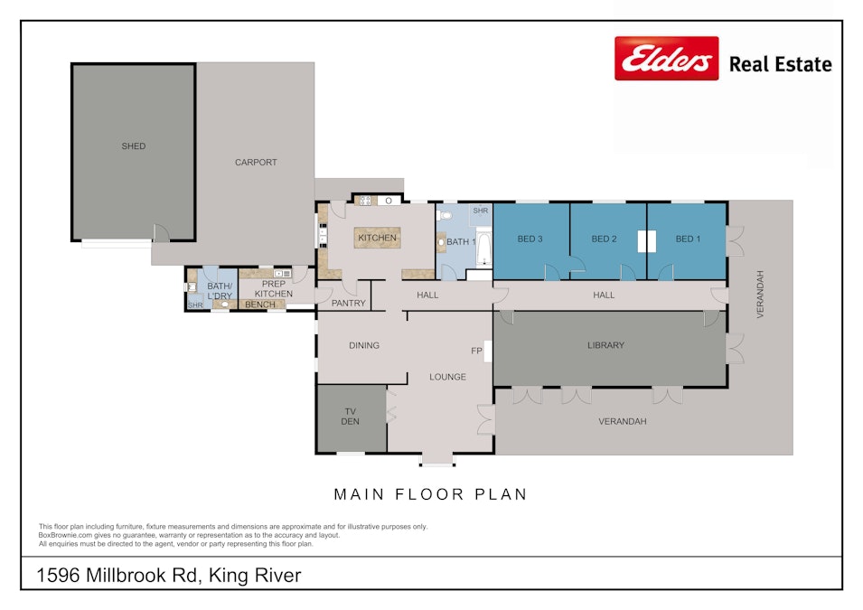 1596 Millbrook Road, King River, WA, 6330 - Floorplan 2