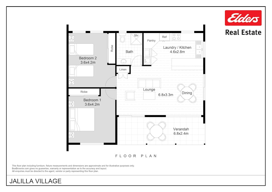 144 Bullock Track, Kingscote, SA, 5223 - Floorplan 1