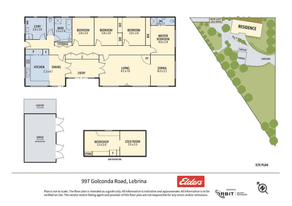 997 Golconda Road, Lebrina, TAS, 7254 - Floorplan 1