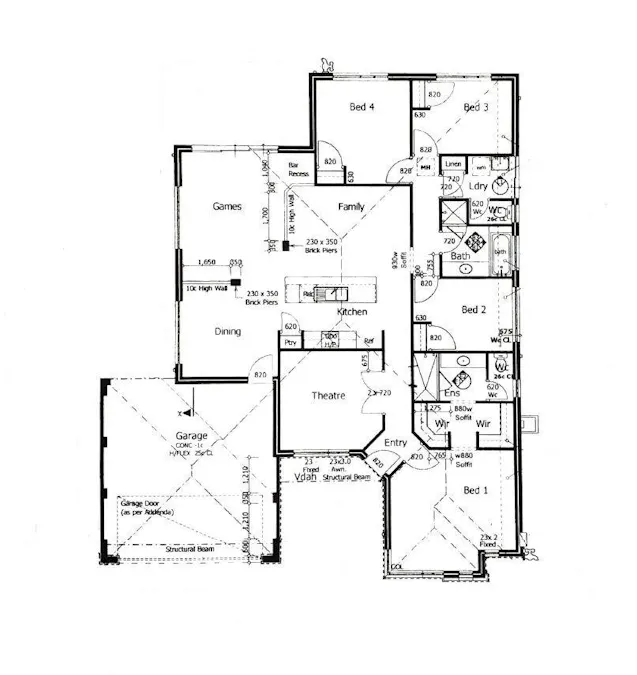15 Fairchild Drive, Baldivis, WA, 6171 - Floorplan 1