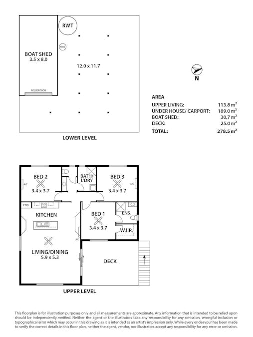 81 Marks Landing Shack Road, Marks Landing, SA, 5353 - Floorplan 1